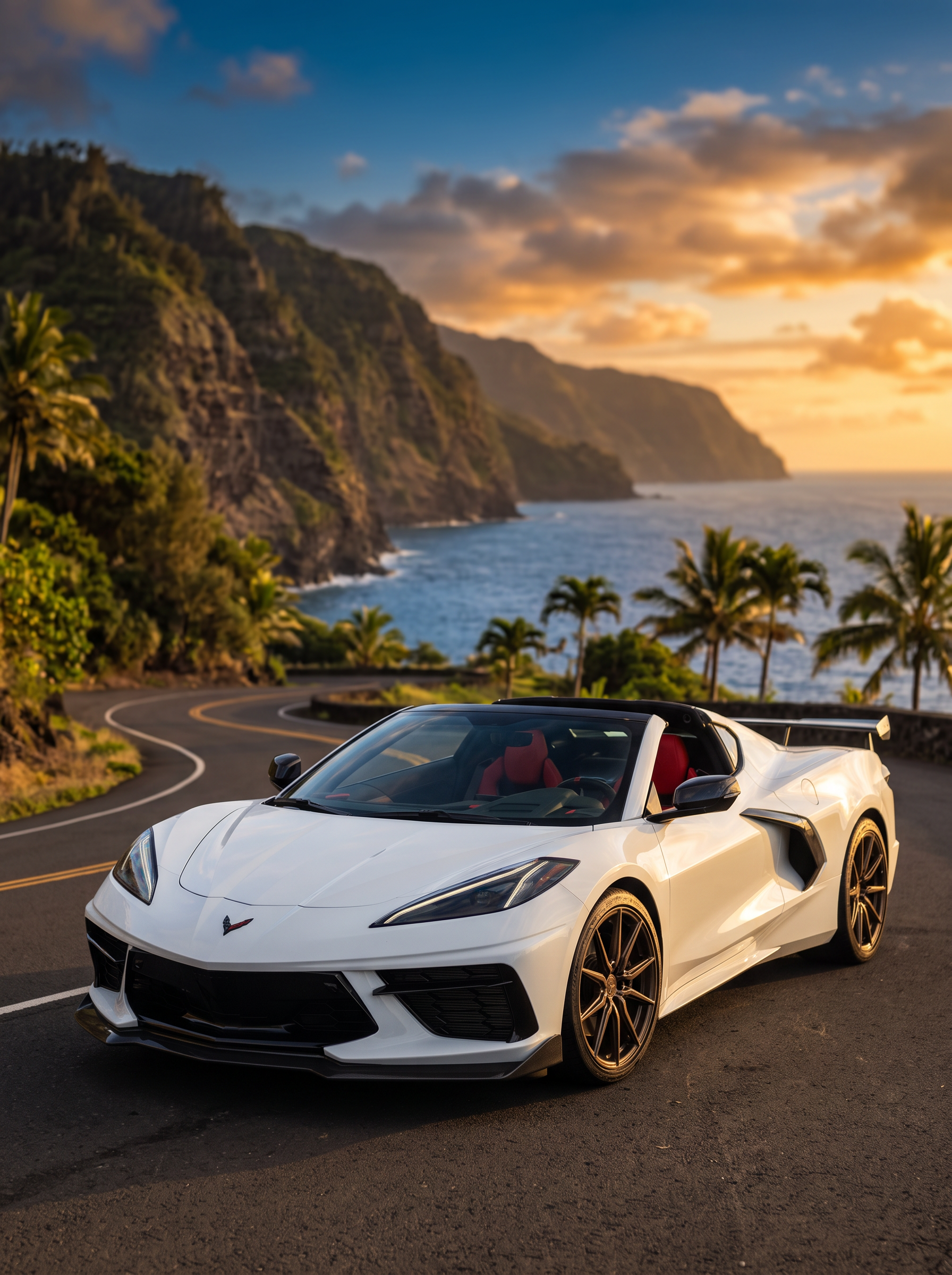 Corvette C8 Z51 rented by Marcus T. at Kona Airport (KOA)