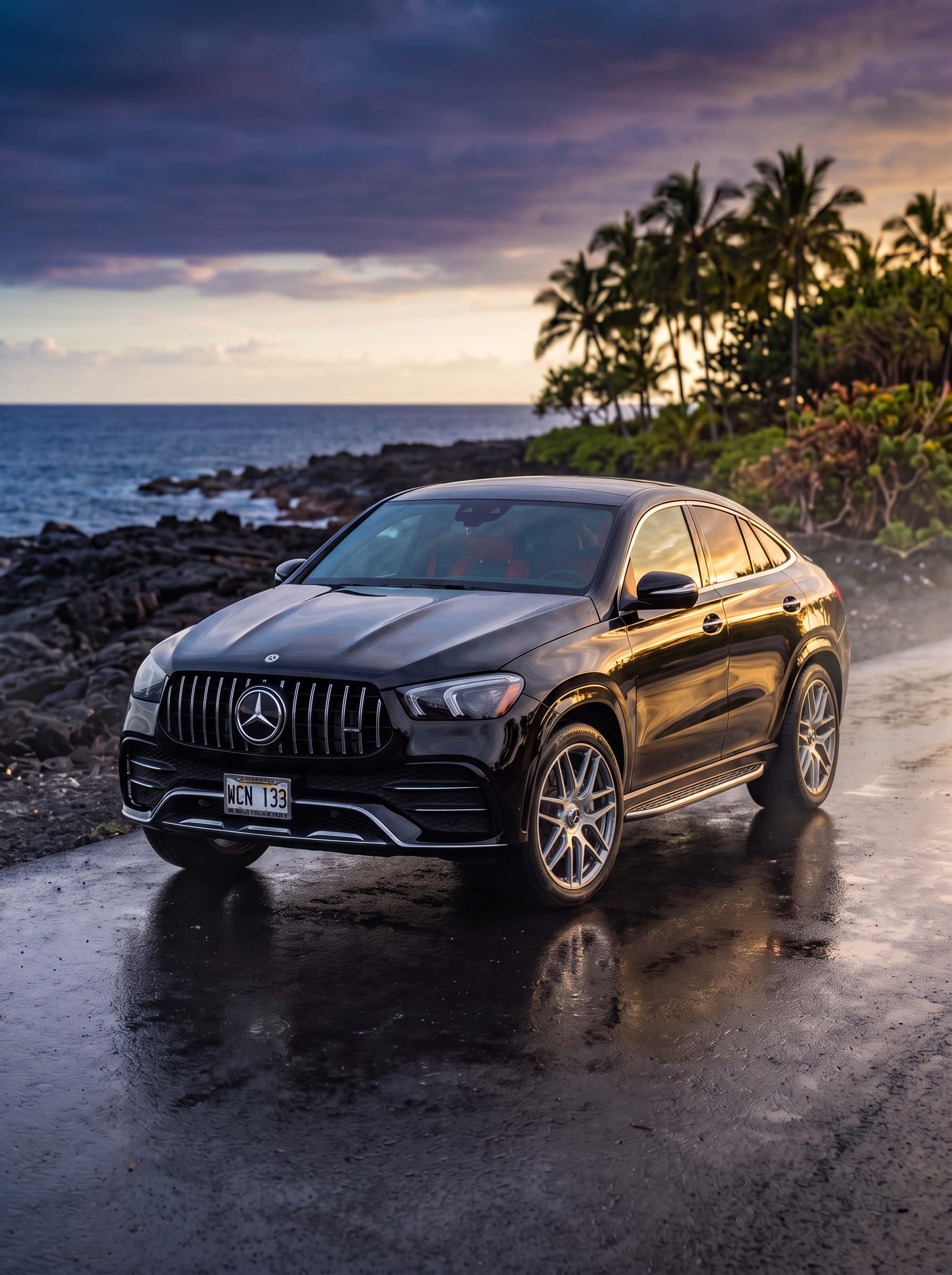 Mercedes-AMG GLE 53 Coupe rented by Alicia M. at Mauna Lani, Auberge